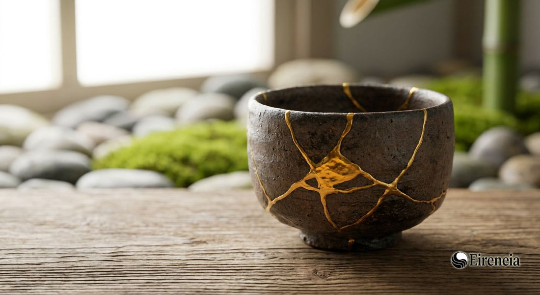 A Arte de Reparar: O Biohacking da Recuperação Celular e a Alma do Kintsugi