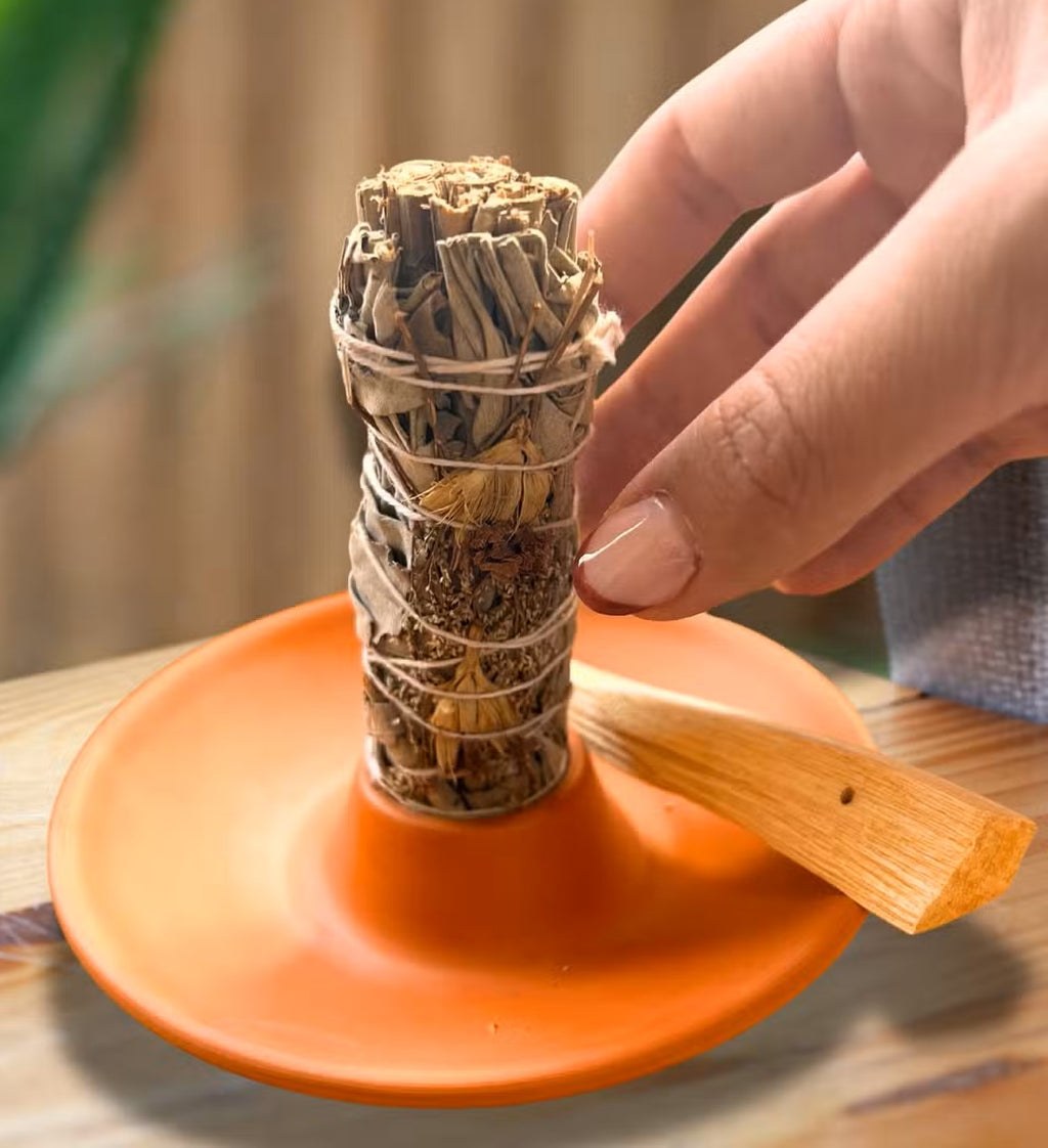 Suporte Queimador de Palo Santo e Defumadores
