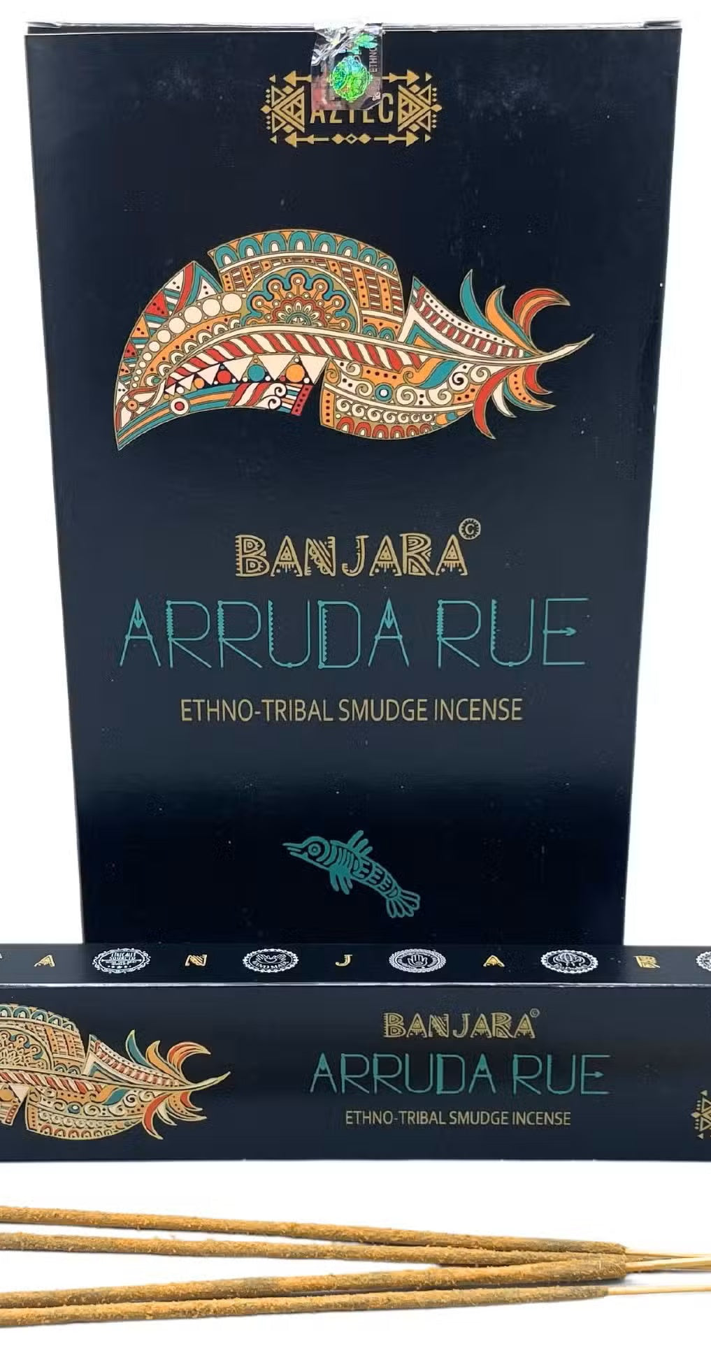 10x Incenso Banjara Tribal Smudge - Arruda Branca