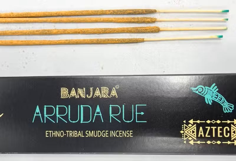 10x Incenso Banjara Tribal Smudge - Arruda Branca