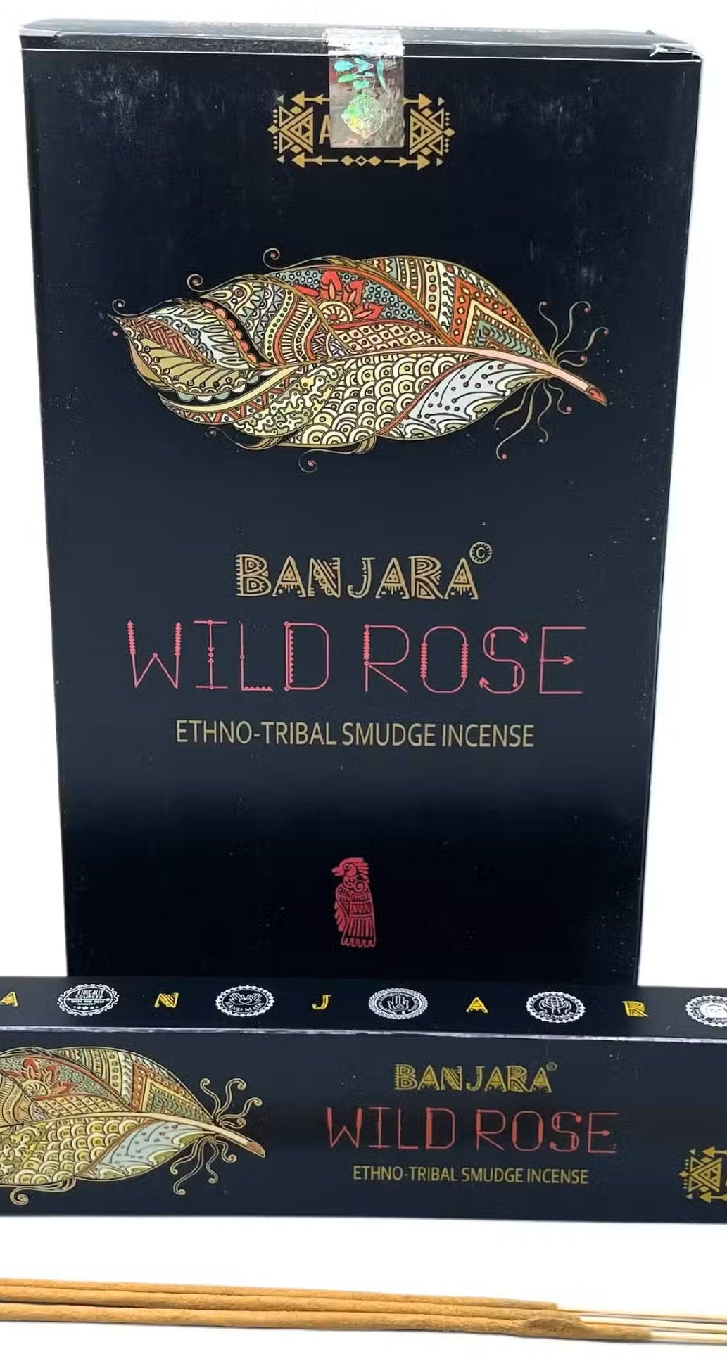 10x Incenso Banjara Tribal Smudge - Rosa Selvagem