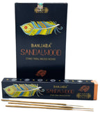 10x Incenso Banjara Tribal Smudge - Sândalo