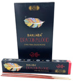 10x Incenso Banjara Tribal Smudge - Sangue de Dragão