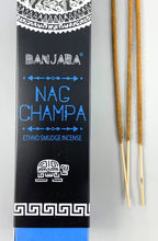 10 x Incenso Tribal Banjara para Smudge Nac Champa