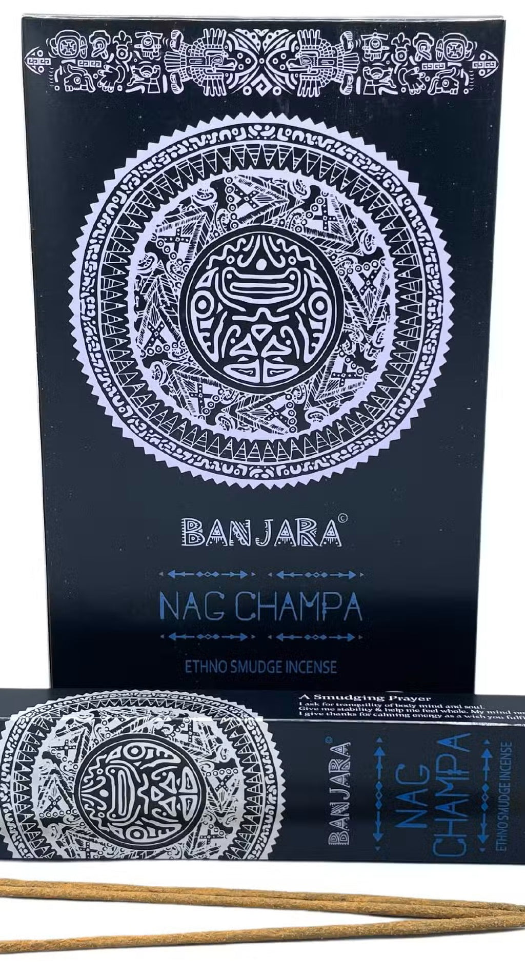 10 x Incenso Tribal Banjara para Smudge Nac Champa