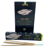 10 x Incenso Banjara Tribal Smudge – Sálvia Branca