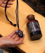 Sal de Banho Ritual de Prosperidade com Amuleto de cristal de Aventurina (240 g)
