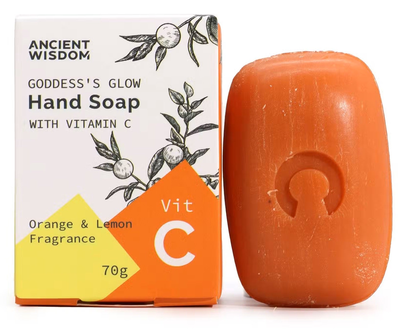 Sabonete para as Mãos com Vitamina C Abrilhantadora e Óleos Essenciais