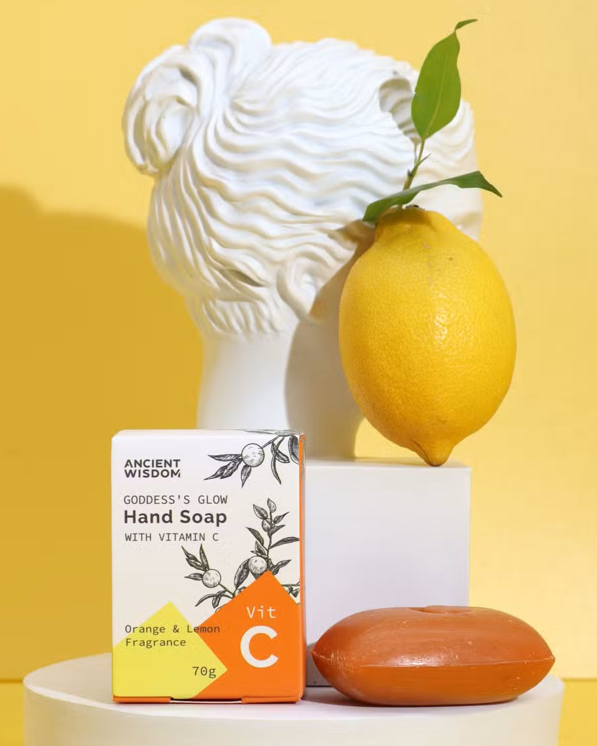 Sabonete para as Mãos com Vitamina C Abrilhantadora e Óleos Essenciais